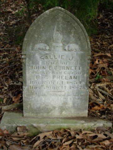 Phelan,%20Sallie%20J.%20Burnett%20in%20Robertson — Robertson Cemetery
